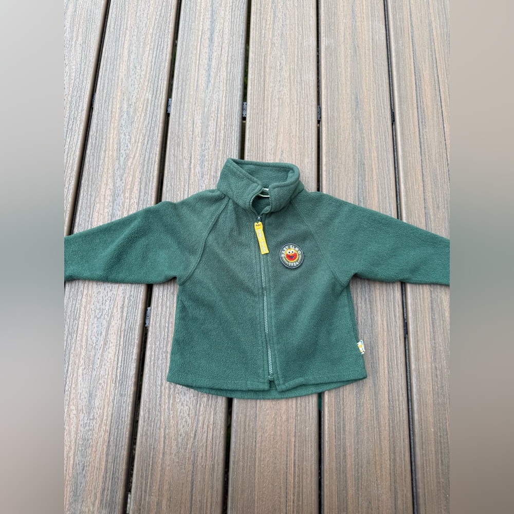Vintage‎ Elmo Sesame Street Fleece Full Zip 18mo
